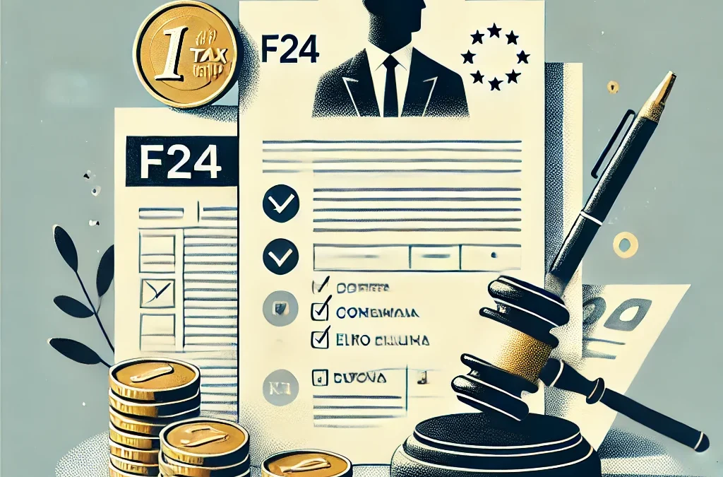 MODELLO F 24 – NUOVE REGOLE PER I PRIVATI